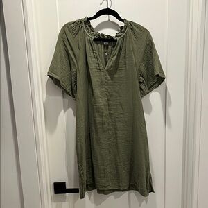Old Navy Sage Green Tunic Dress with Pockets
